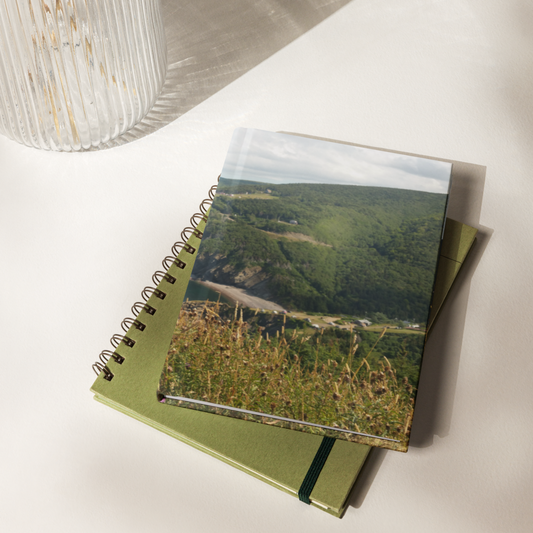 Hardcover Matte Lined Journal – Nova Scotia Coast Cover